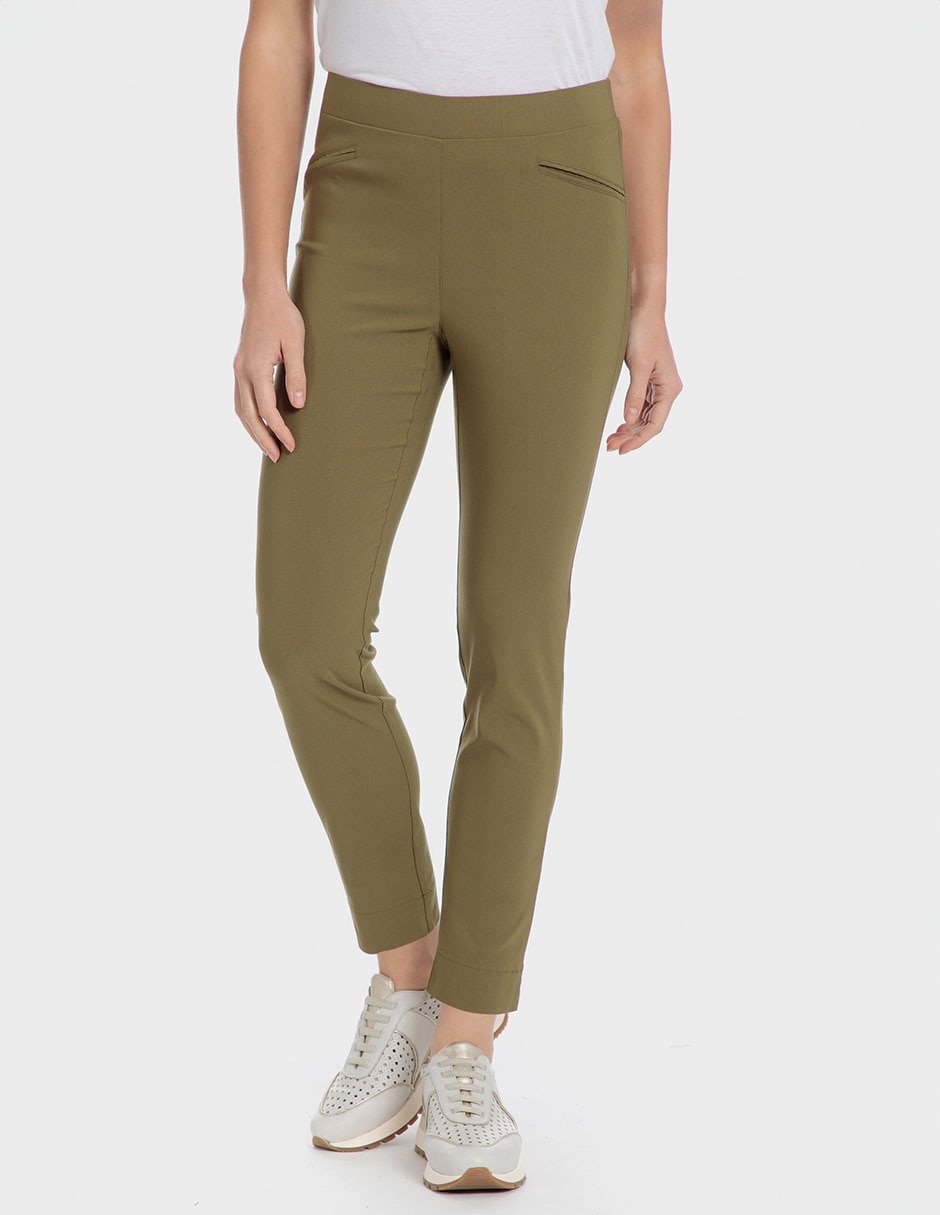 Pantalón capri slim para mujer Pantalón capri slim para mujer