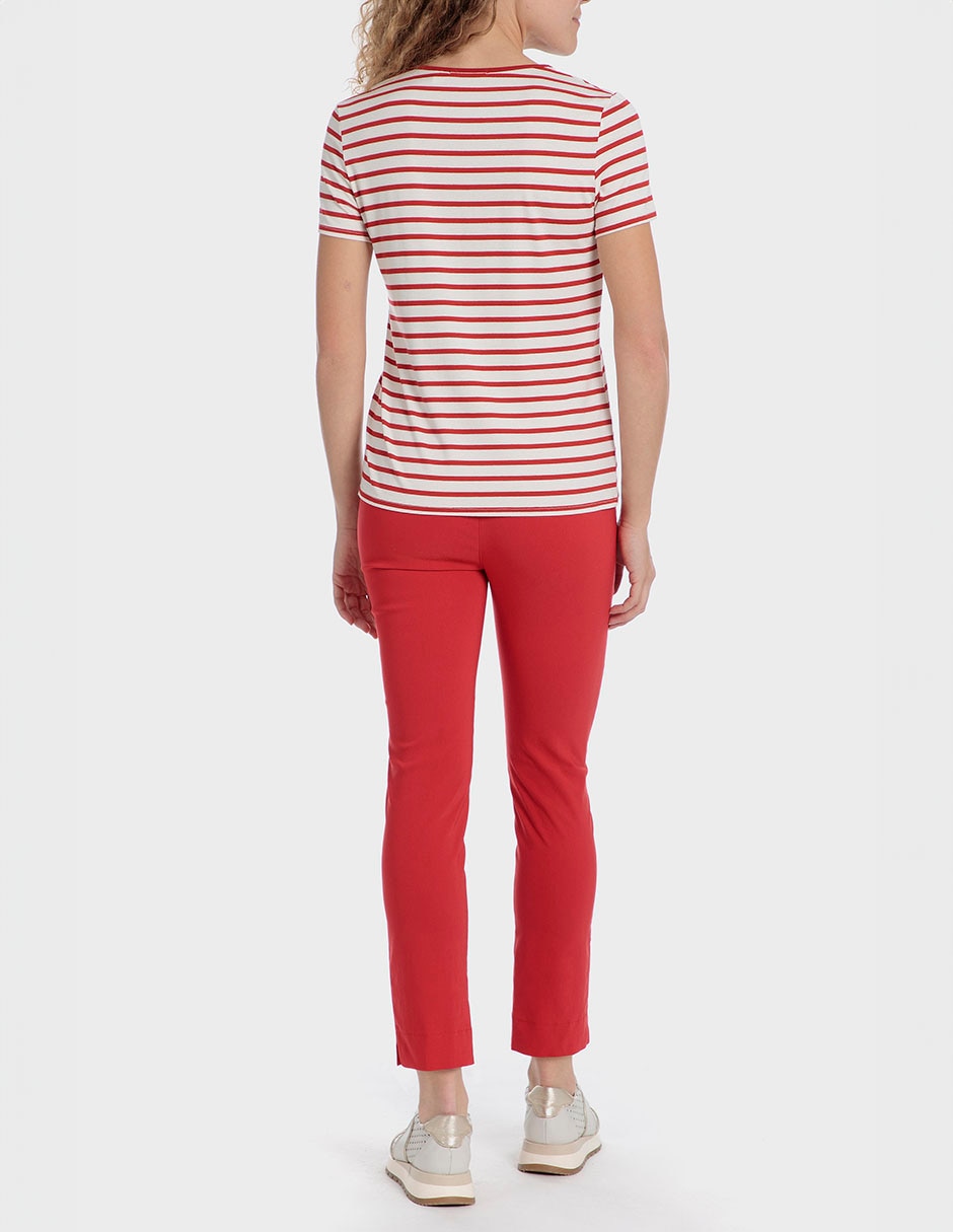 Pantalón capri slim para mujer 3