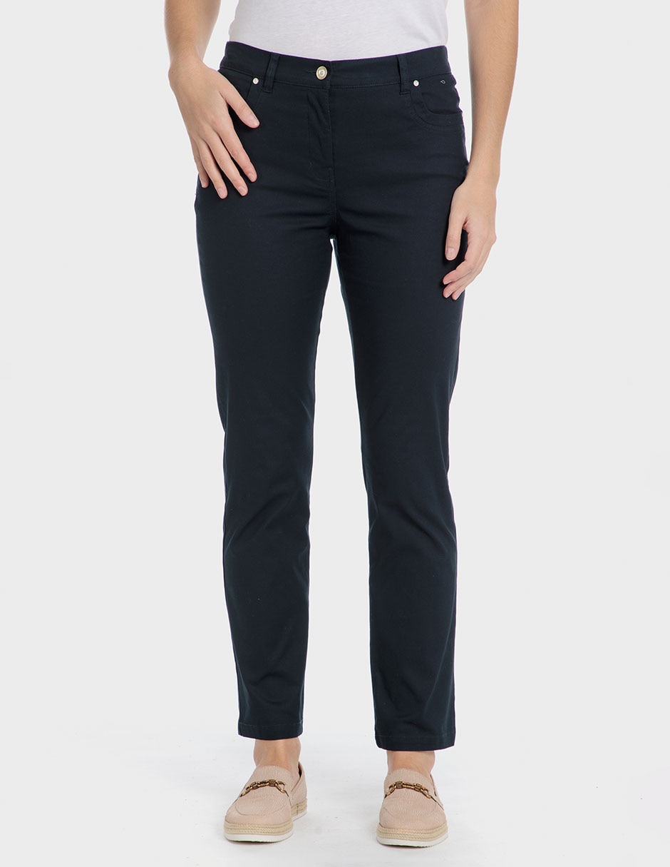 Pantalón chino slim para mujer Pantalón chino slim para mujer