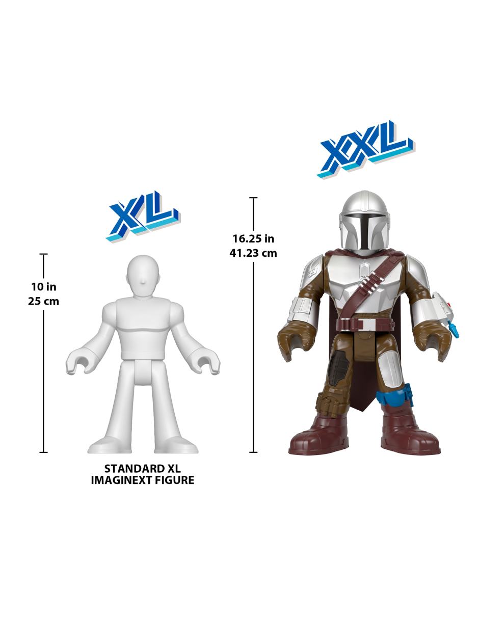 Figura de acción articulada Imaginext Star Wars 3