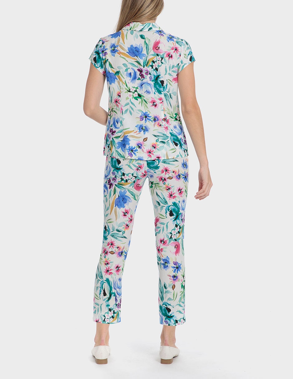 Pantalón relaxed slim para mujer