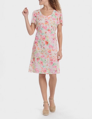 Vestido 3/4 casual Punt Roma para mujer