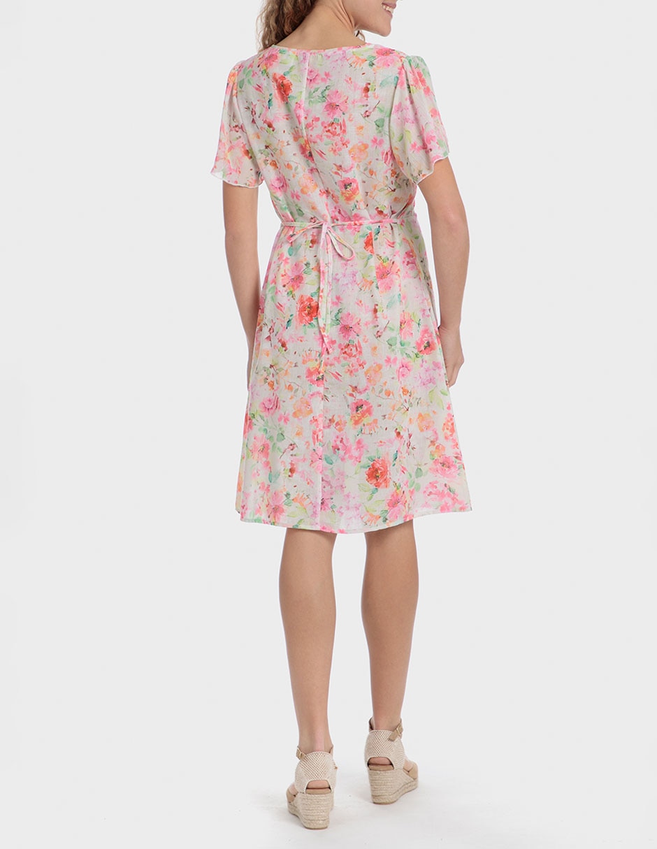 Vestido 3/4 casual Punt Roma para mujer