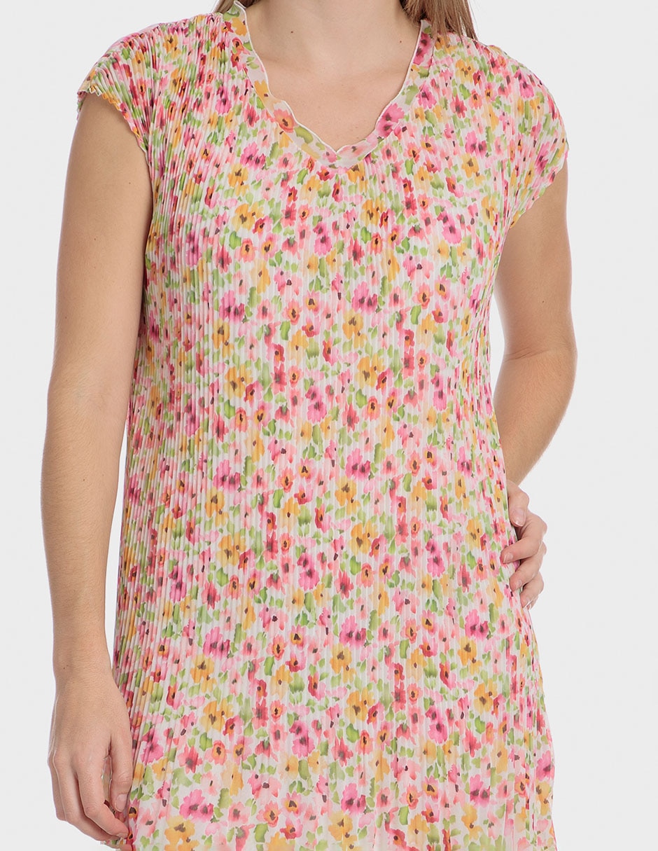 Vestido 3/4 casual para mujer