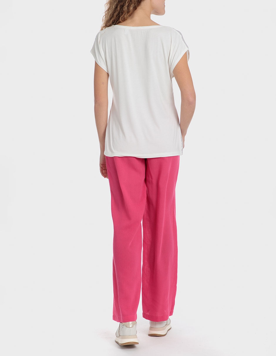 Pantalón relaxed Punt Roma straight para mujer