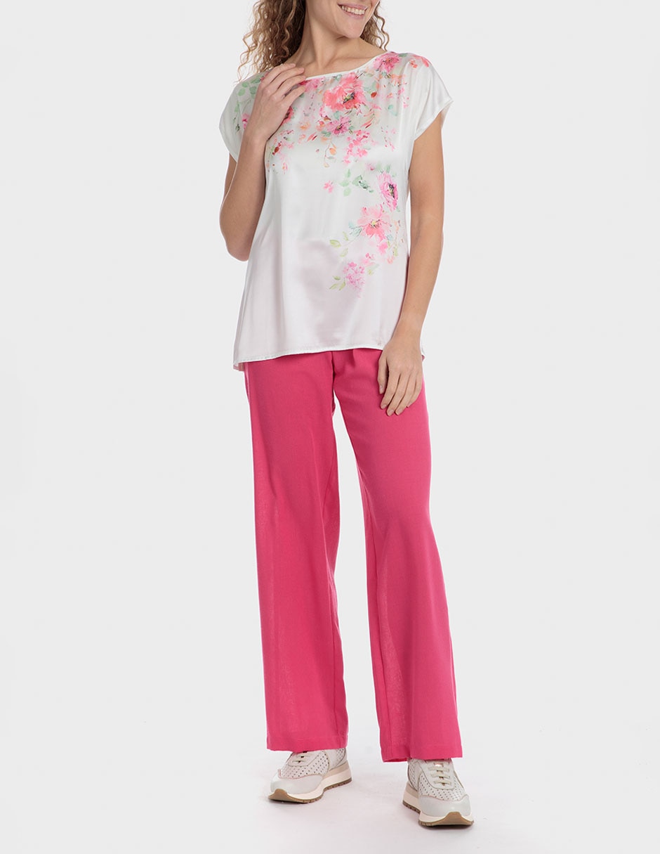 Pantalón relaxed Punt Roma straight para mujer