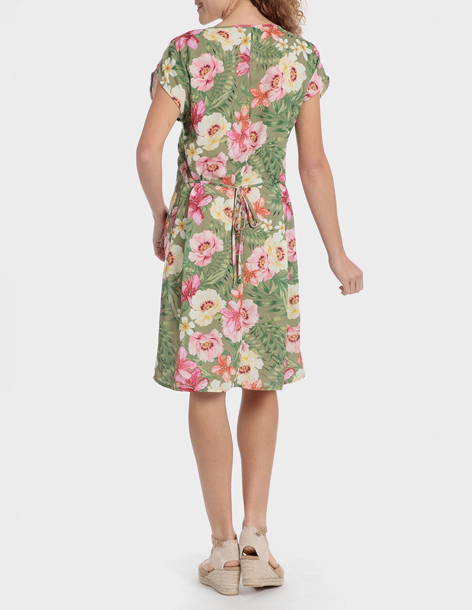 Vestido 3/4 casual Punt Roma para mujer