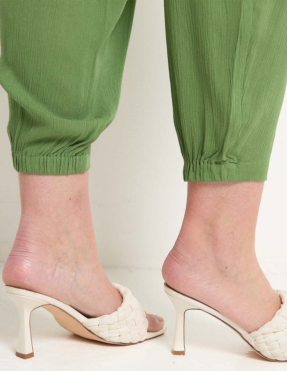 Pantalón capri Punt Roma slim para mujer