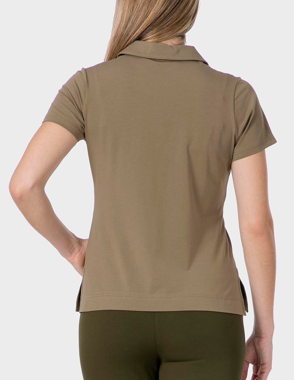 Playera tipo polo Punt Roma para mujer