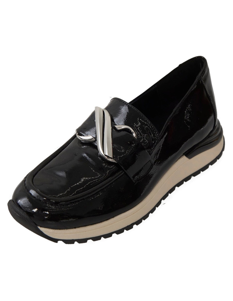 Zapato Punt Roma De Piel Para Mujer