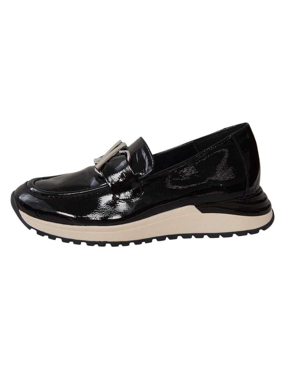 Zapato De Piel Para Mujer