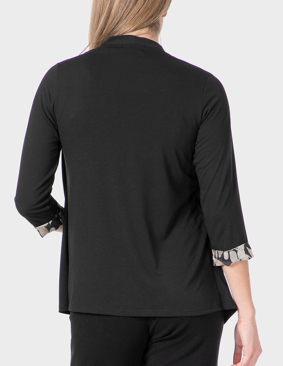 Blusa manga 3/4 para mujer 5