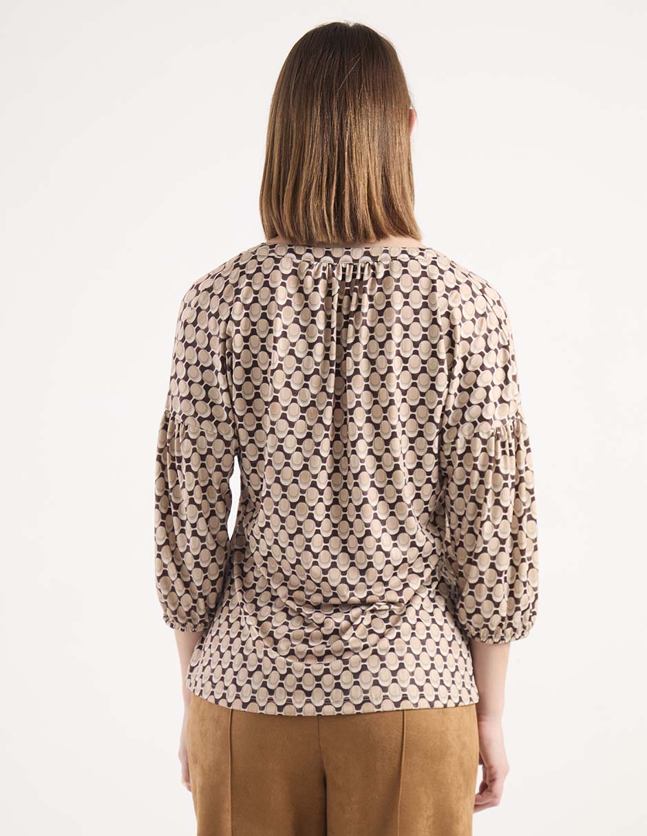Blusa manga 3/4 para mujer 5