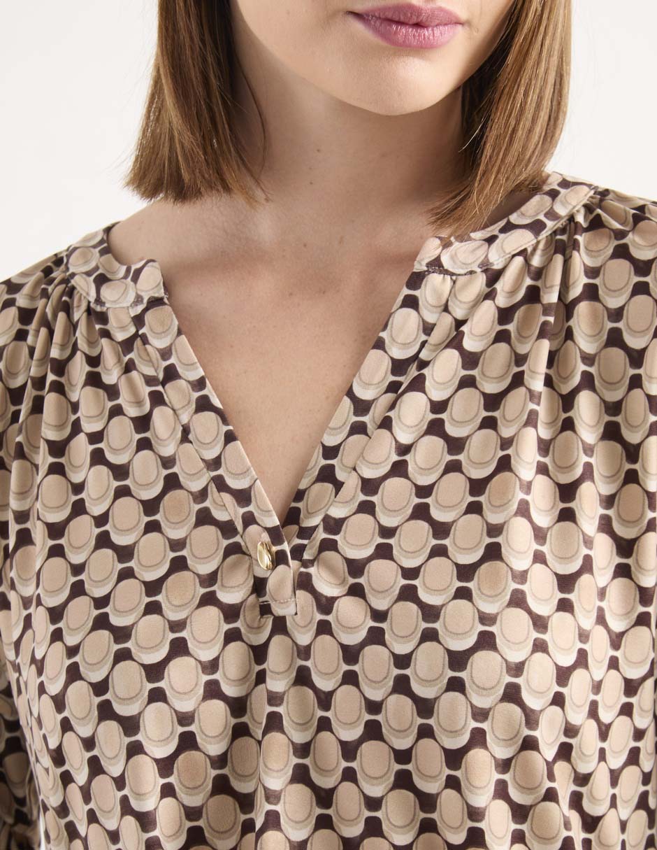 Blusa manga 3/4 para mujer 7