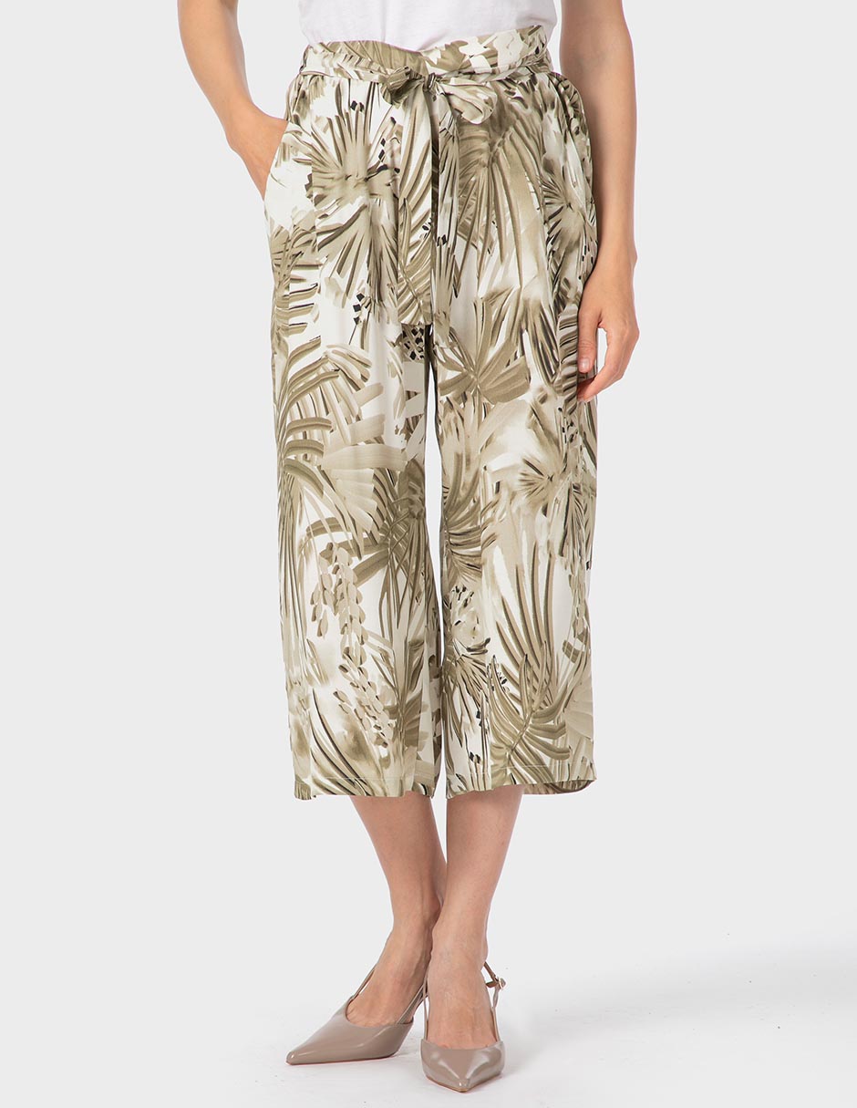 Pantalón relaxed amplio para mujer 1