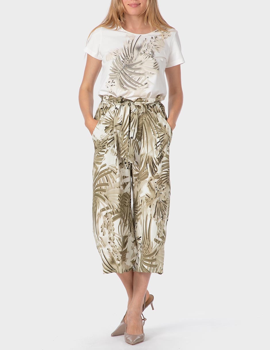 Pantalón relaxed amplio para mujer 6