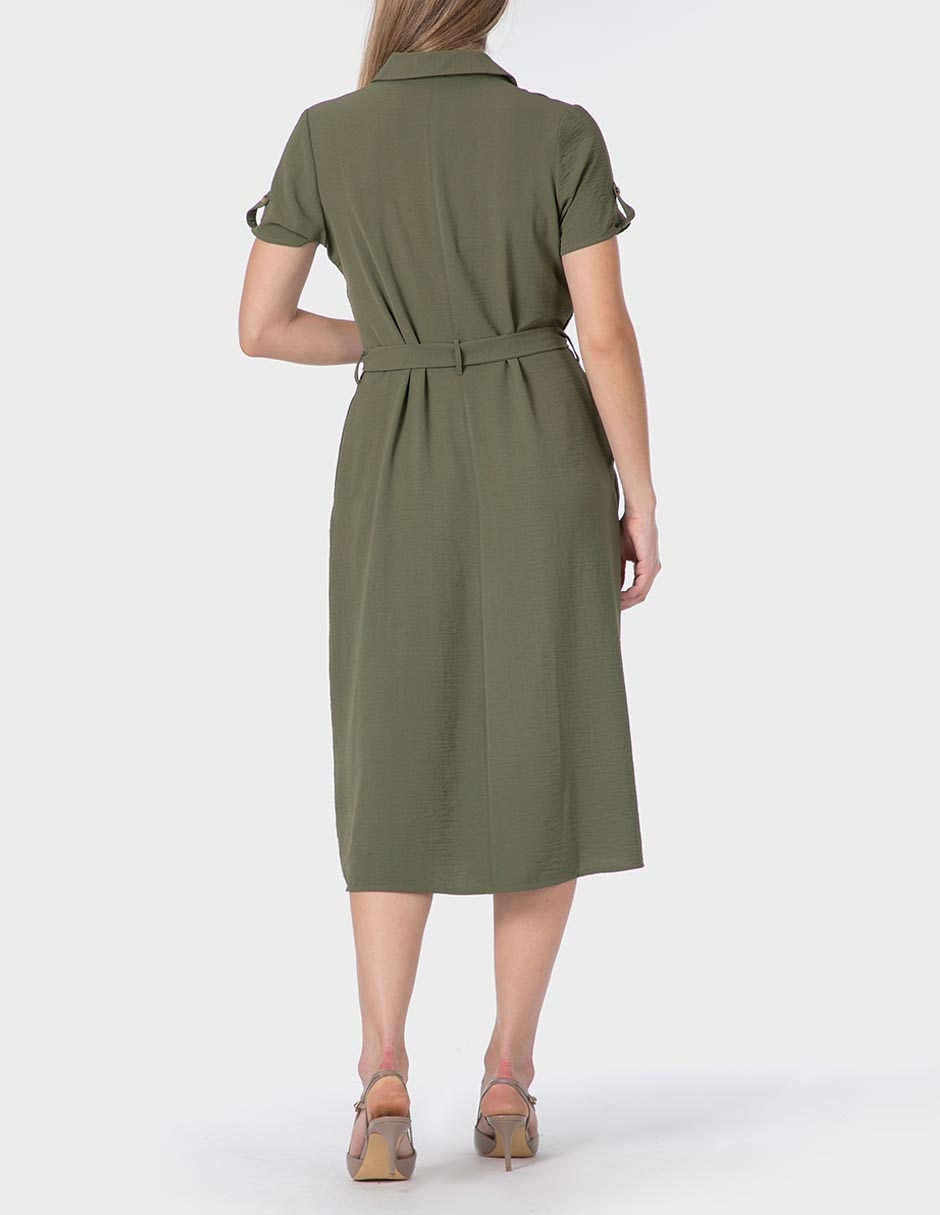 Vestido midi casual Punt Roma para mujer