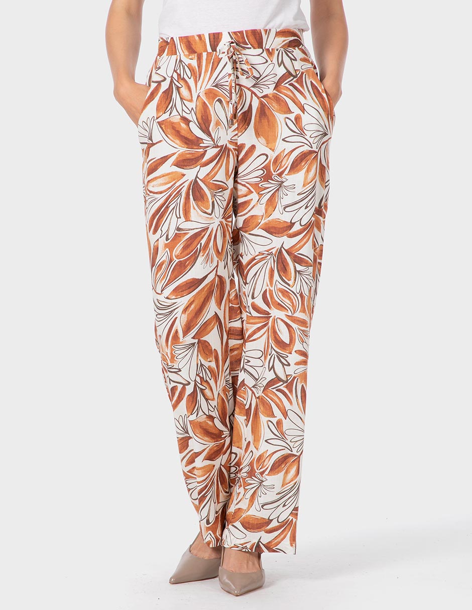 Pantalón relaxed amplio para mujer 1
