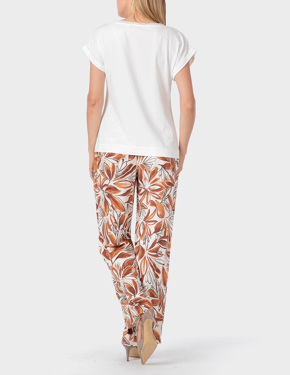 Pantalón relaxed amplio para mujer 7
