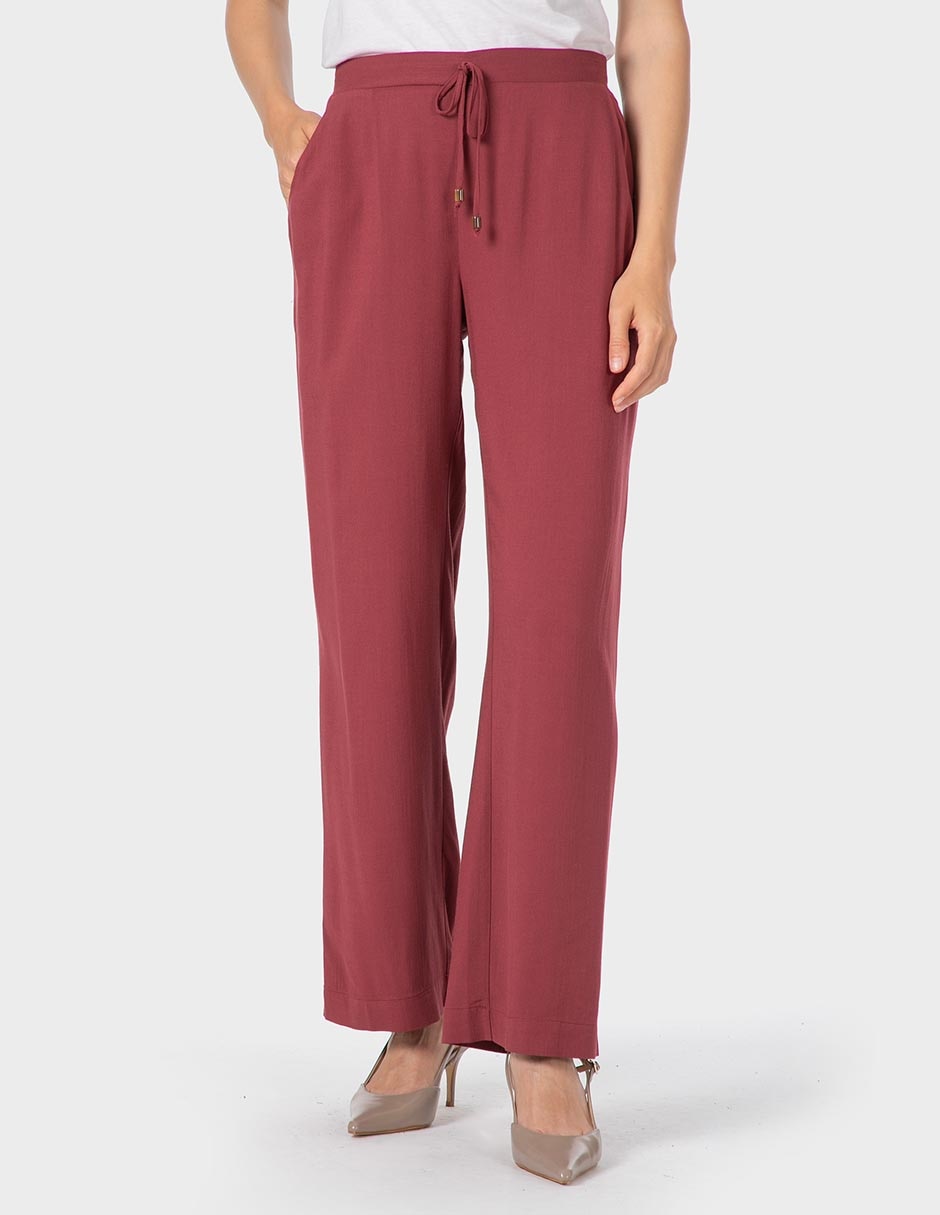 Pantalón easy pant straight para mujer 1