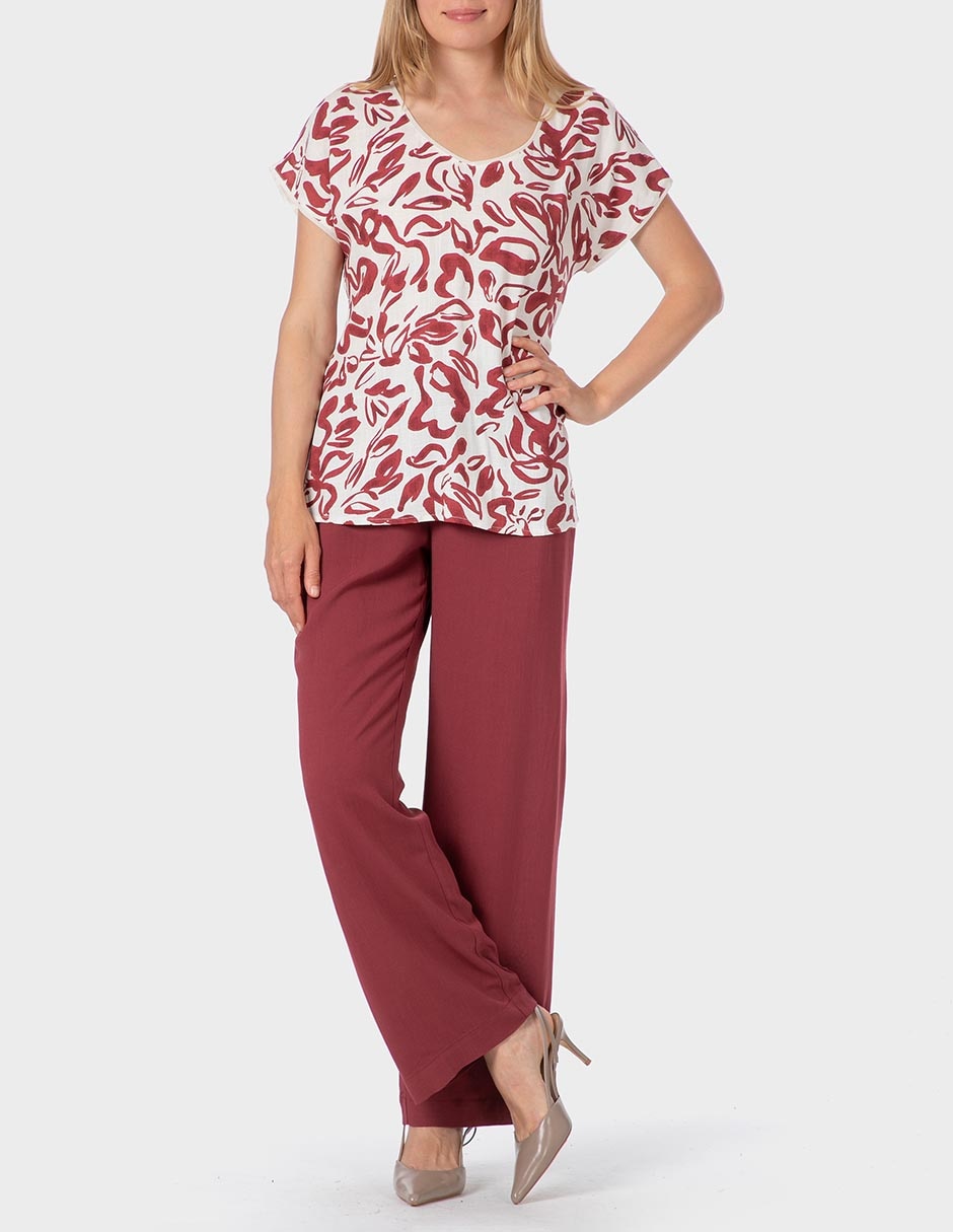 Pantalón easy pant straight para mujer 6