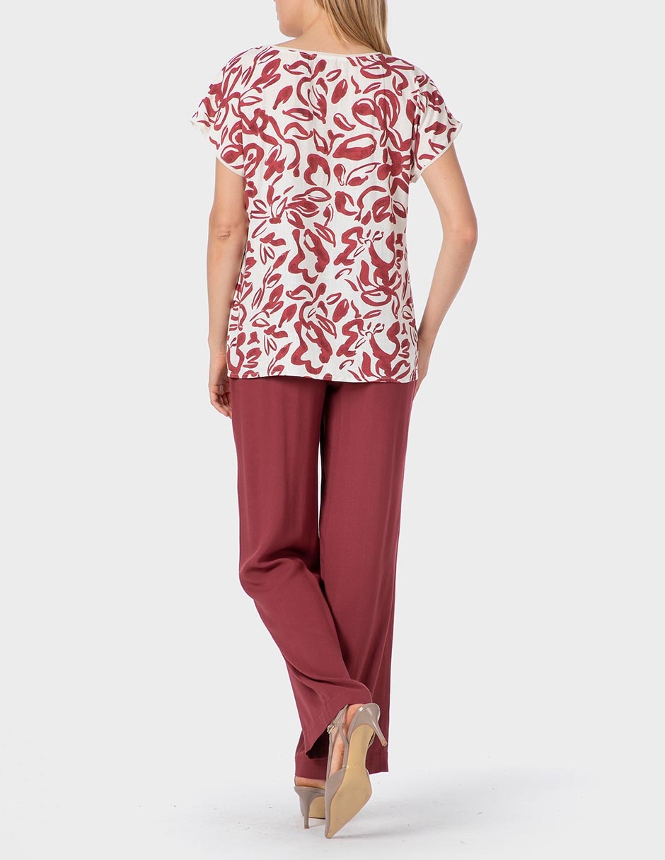 Pantalón easy pant straight para mujer 7