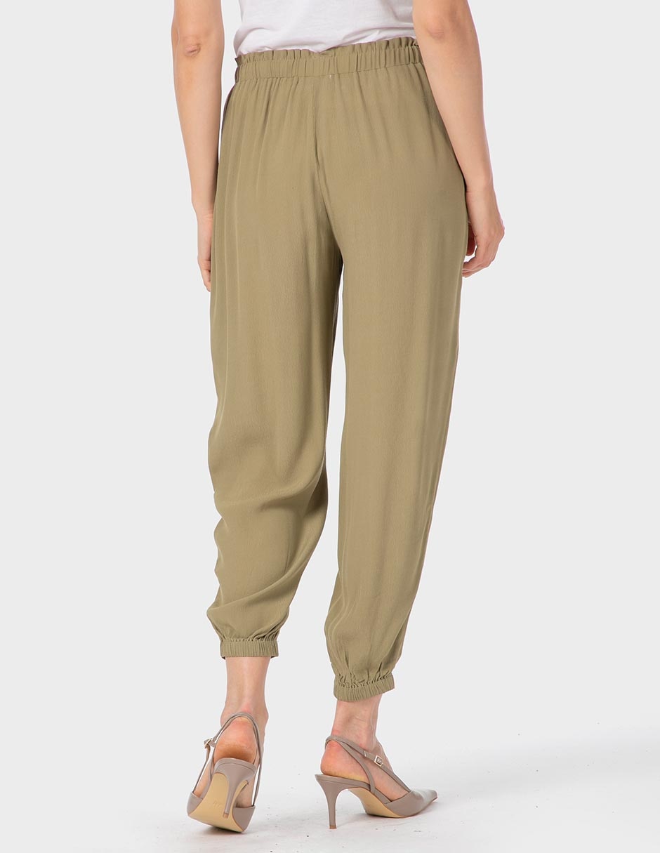Pantalón jogger amplio para mujer 5