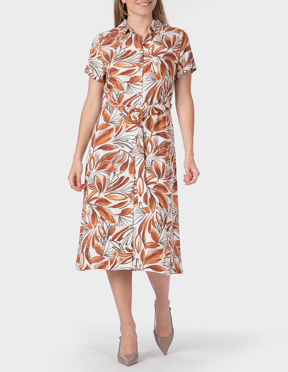 Vestido midi casual para mujer 1