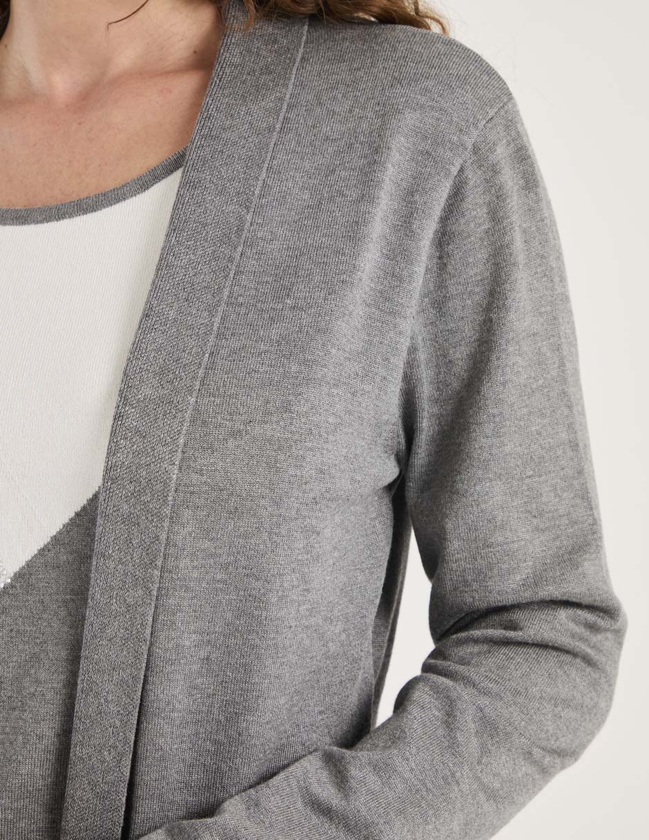 Blusa Punt Roma manga larga para mujer