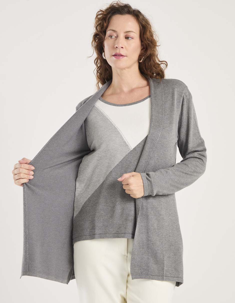 Blusa Punt Roma manga larga para mujer