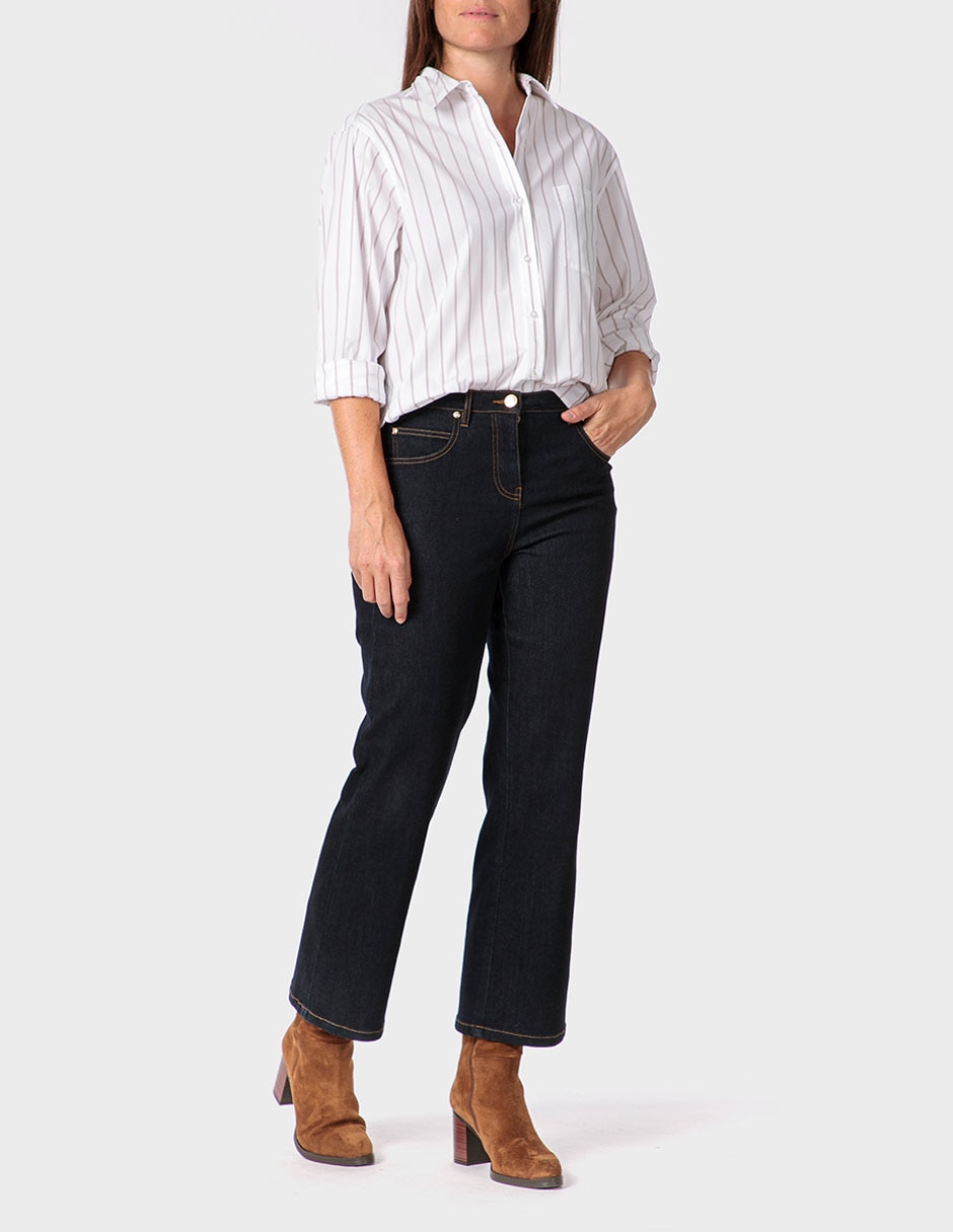 Pantalón coulotte bota para mujer
