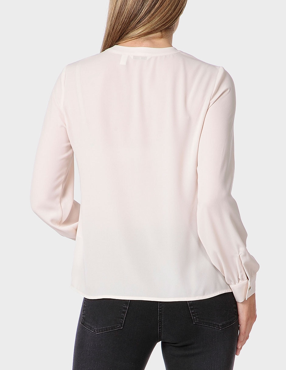 Blusa Punt Roma manga larga para mujer