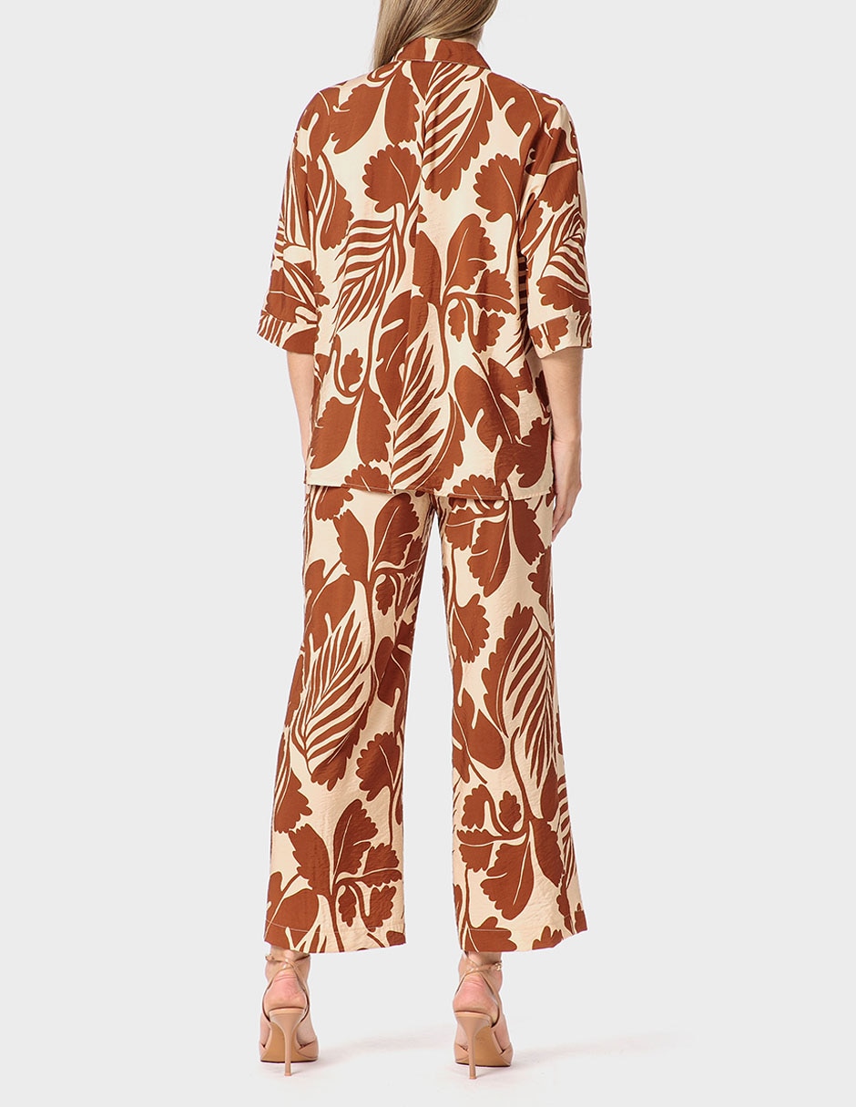 Pantalón relaxed amplio para mujer 2