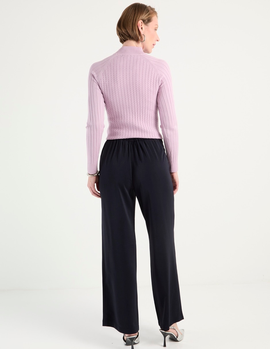 Pantalón easy pant wide leg para mujer 4