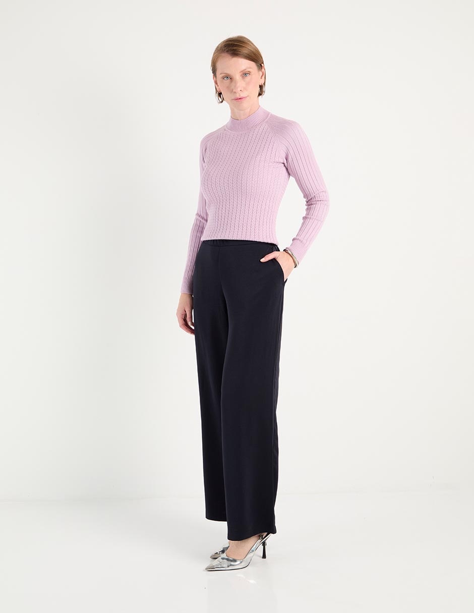 Pantalón easy pant wide leg para mujer 3