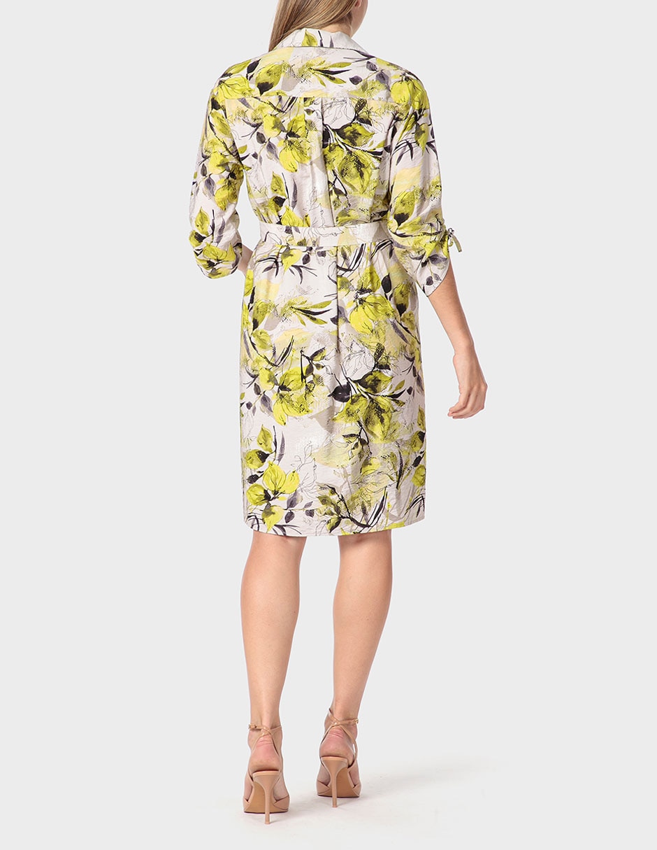 Vestido 3/4 casual Punt Roma para mujer