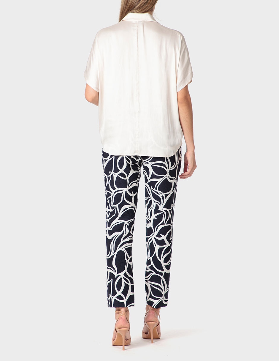 Pantalón de vestir slim para mujer 4