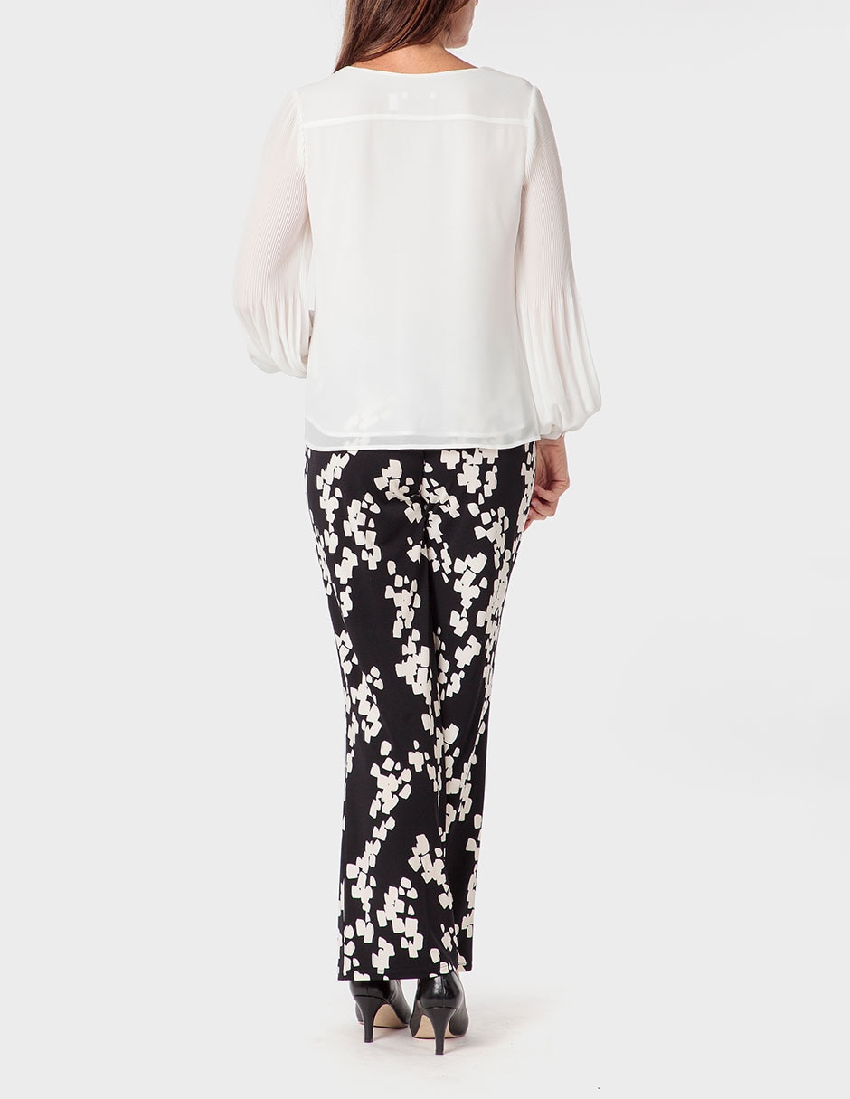 Pantalón relaxed Punt Roma regular para mujer