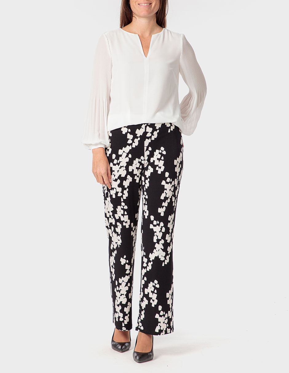 Pantalón relaxed Punt Roma regular para mujer