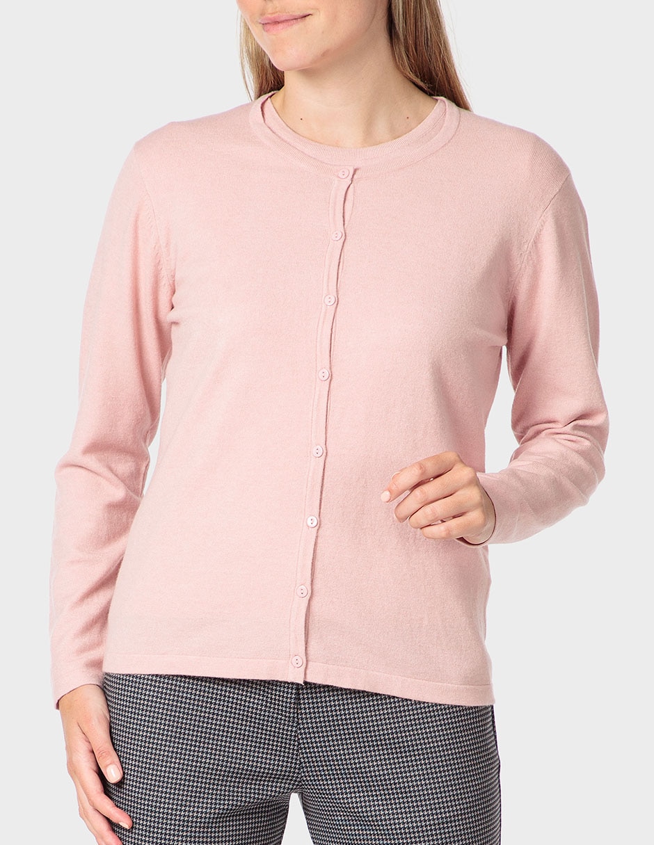Suéter cuello redondo para mujer 1