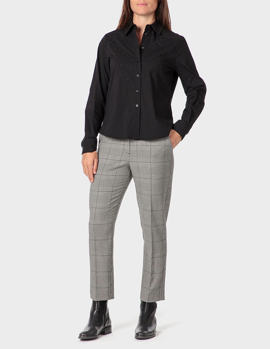 Pantalón de vestir slim para mujer 3