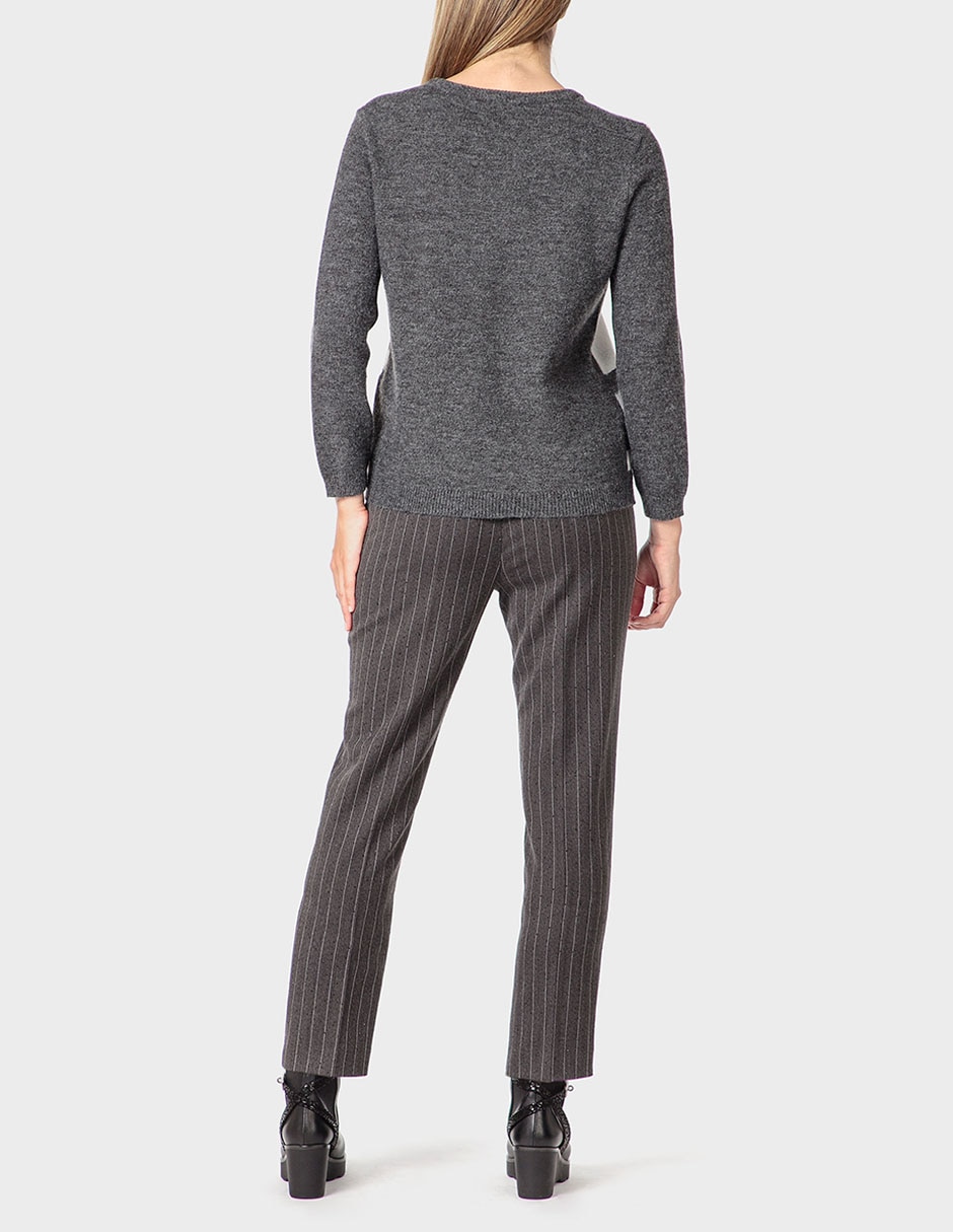 Pantalón de vestir slim para mujer