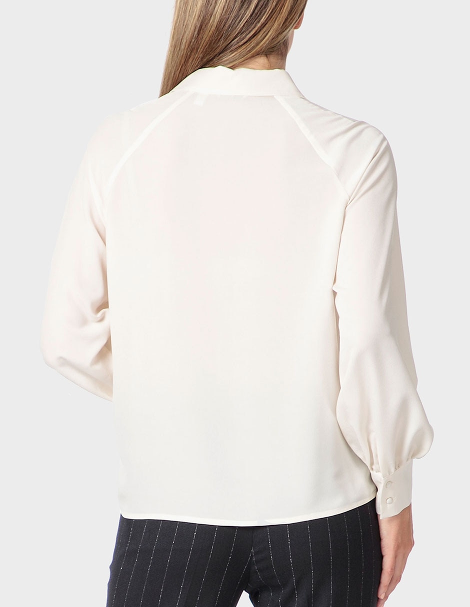 Blusa Punt Roma manga larga para mujer