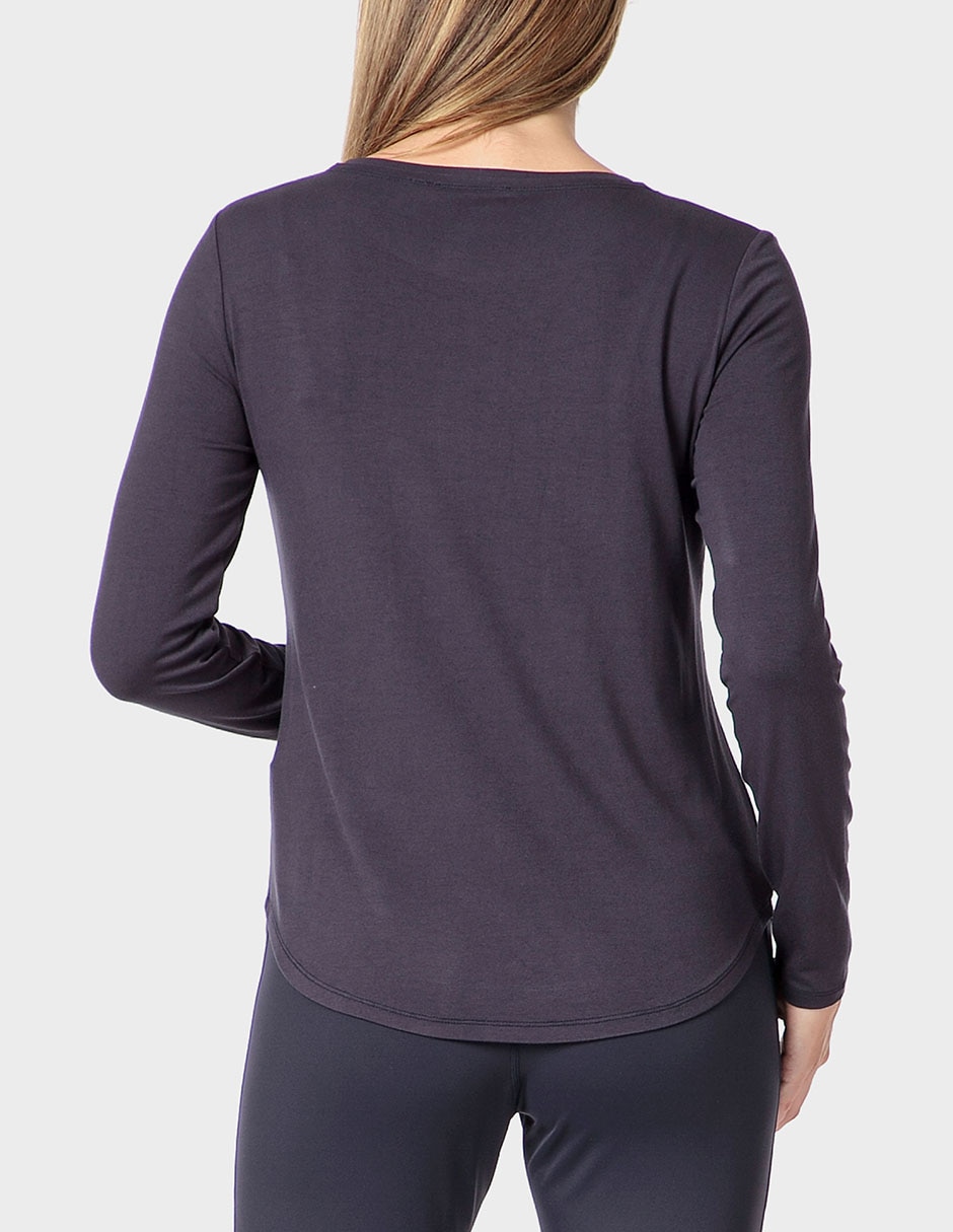 Playera manga corta Punt Roma cuello redondo para mujer