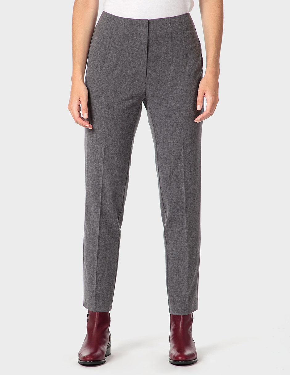 Pantalón de vestir slim para mujer