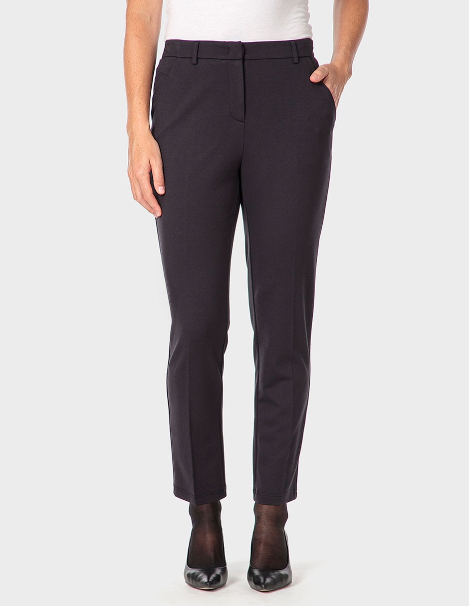 Pantalón de vestir slim para mujer
