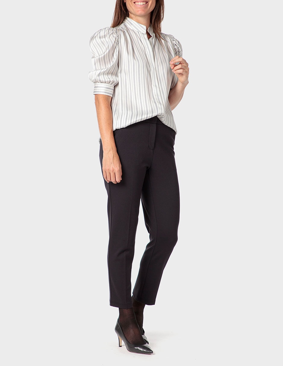 Pantalón de vestir slim para mujer