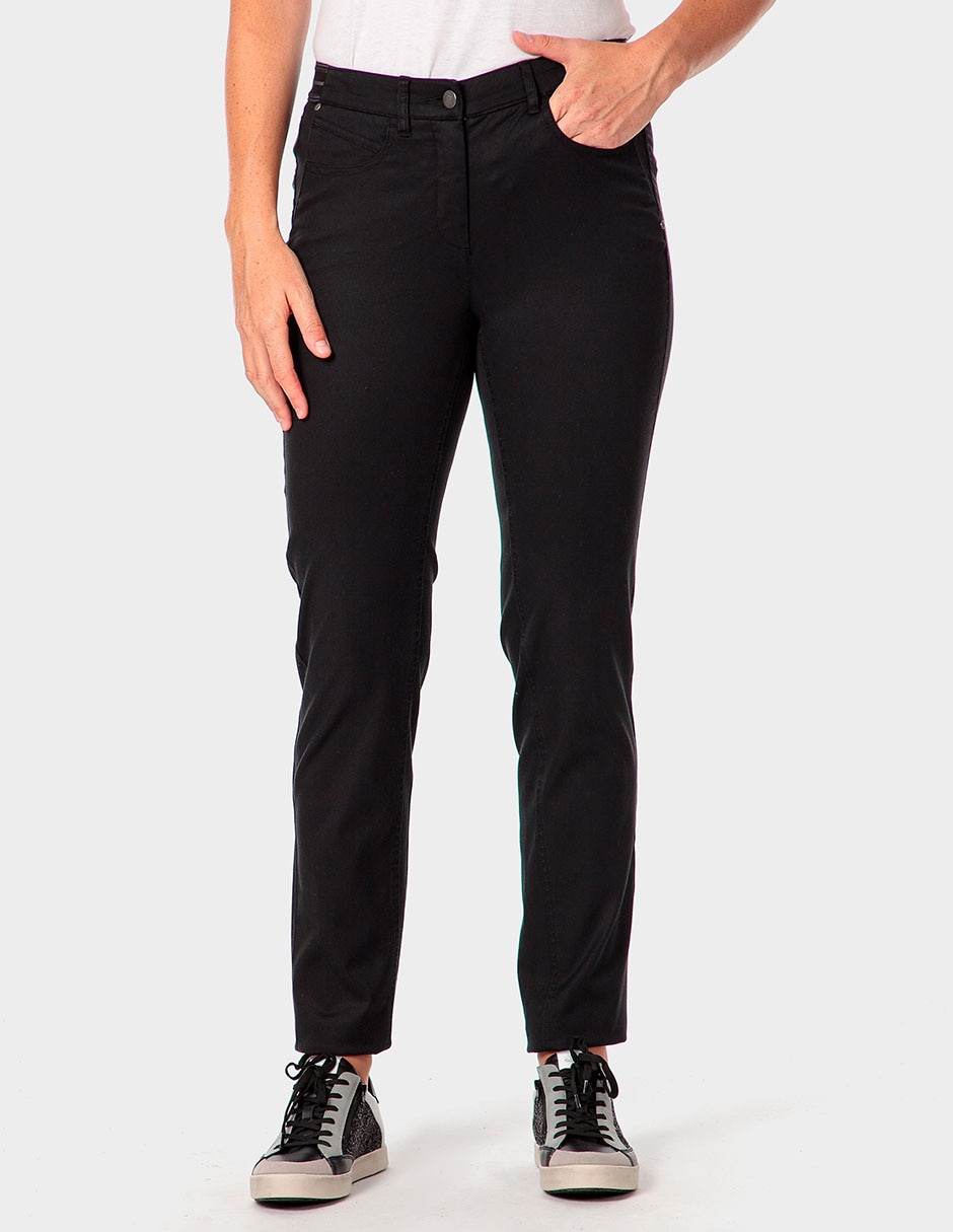 Pantalón de vestir straight para mujer Pantalón de vestir straight para mujer