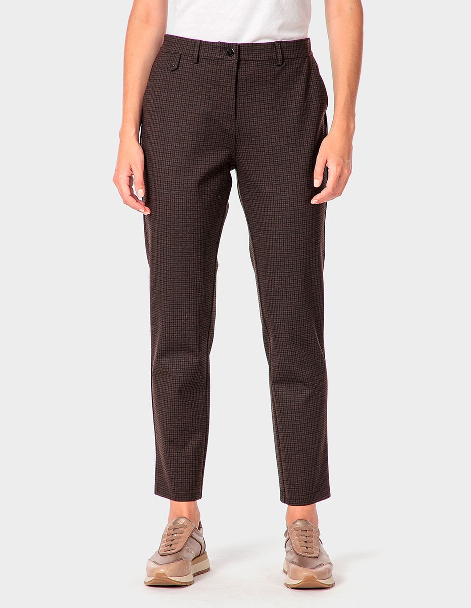 Pantalón de vestir slim para mujer