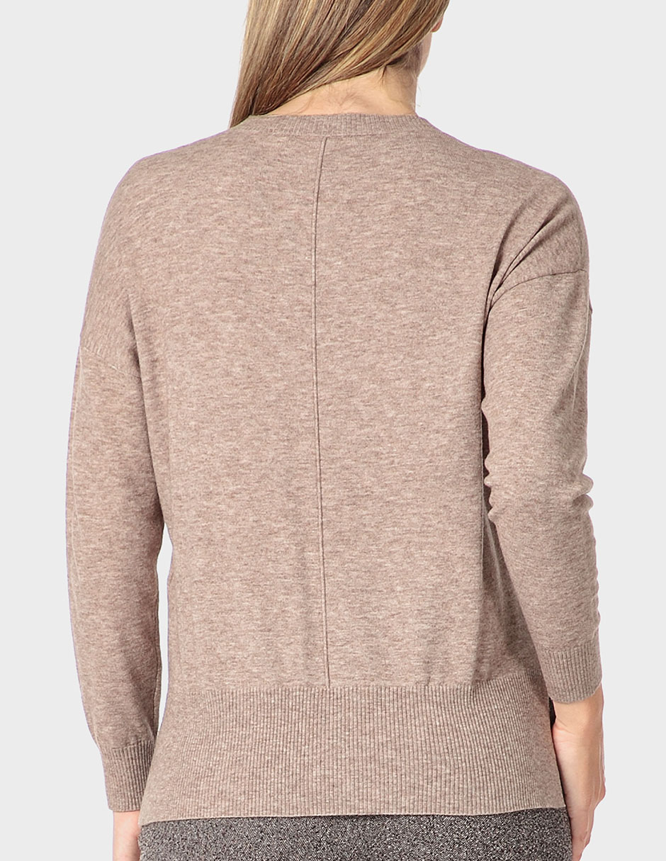 Suéter cuello v para mujer 4